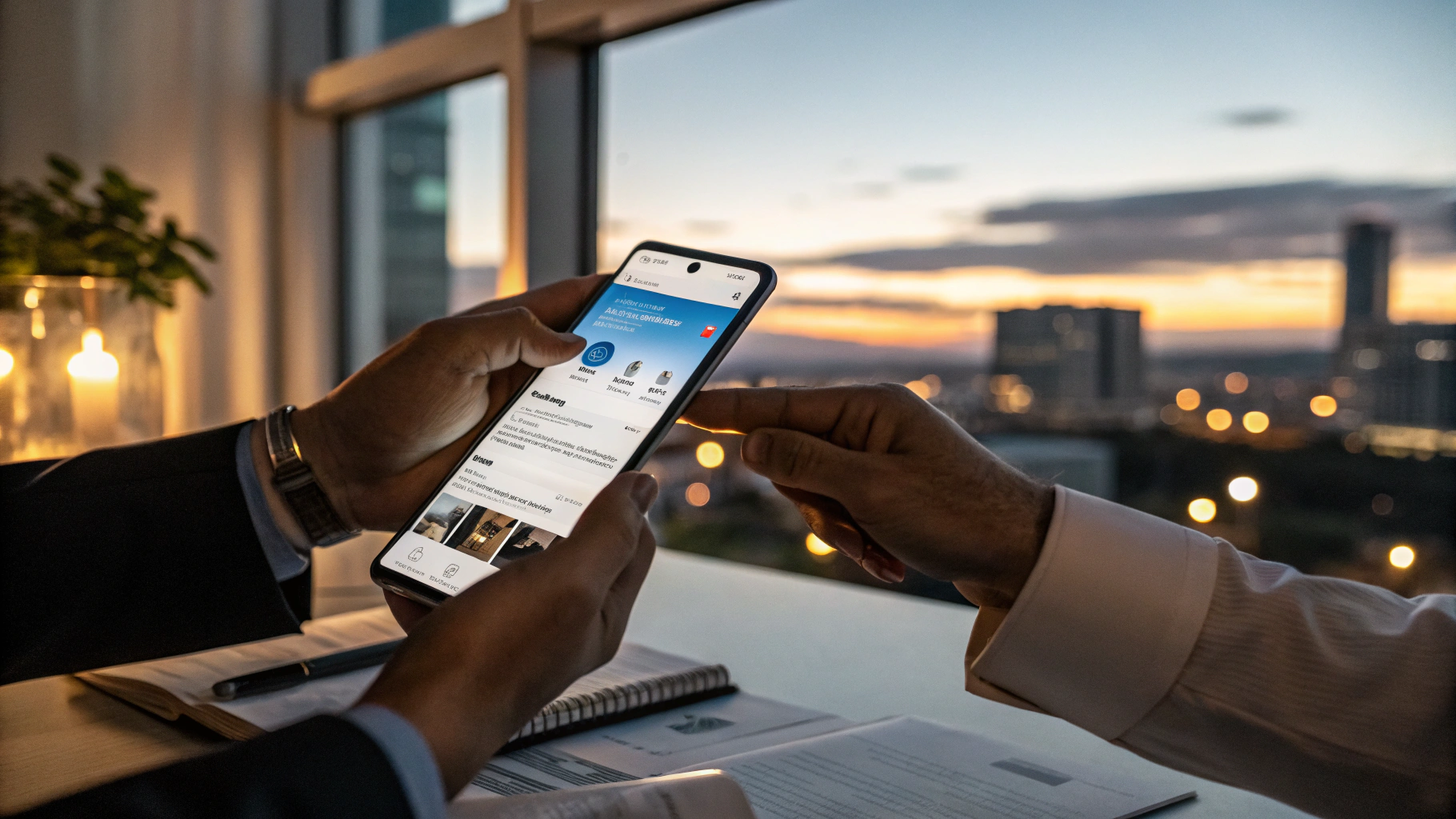 Profissionais realizando social selling e construindo conexões online para vendas high ticket.