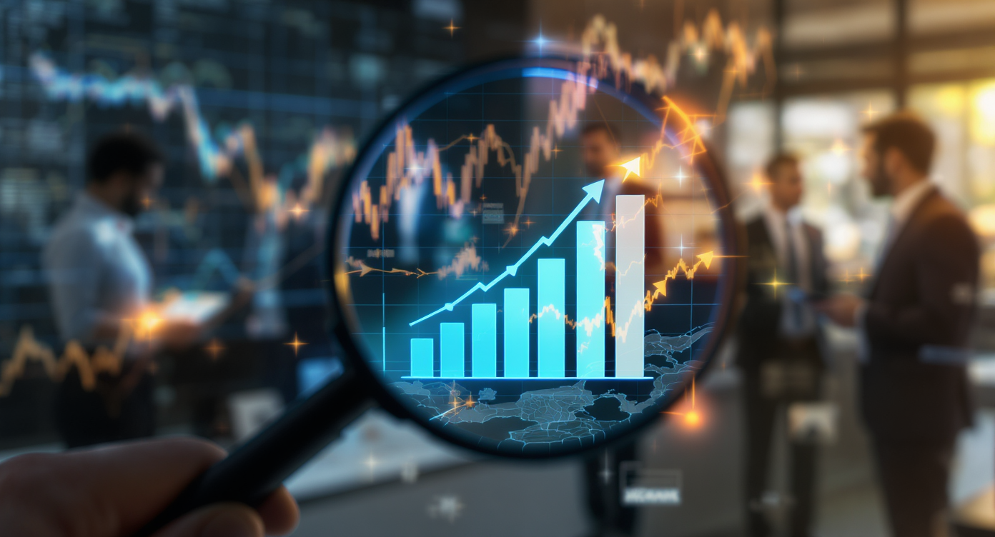 Gráfico mostrando vantagem competitiva através de análise de concorrência em vendas B2B pela Full Sales System.