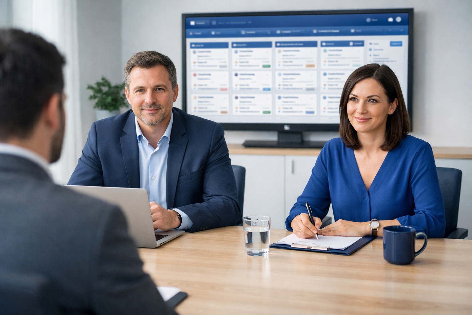 recrutamento de vendedores B2B processo seletivo entrevista